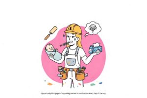women in trade - getting a mortgage after a gap of work when you're a tradeswoman - opportunity mortgages helps women in a trade find a mortgage - cis mortgages for tradies 
